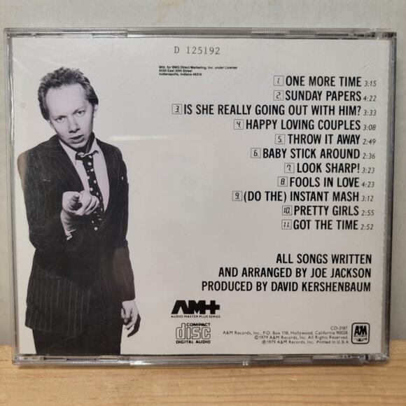 CD Joe Jackson - Look Sharp! - Picture 4 of 4
